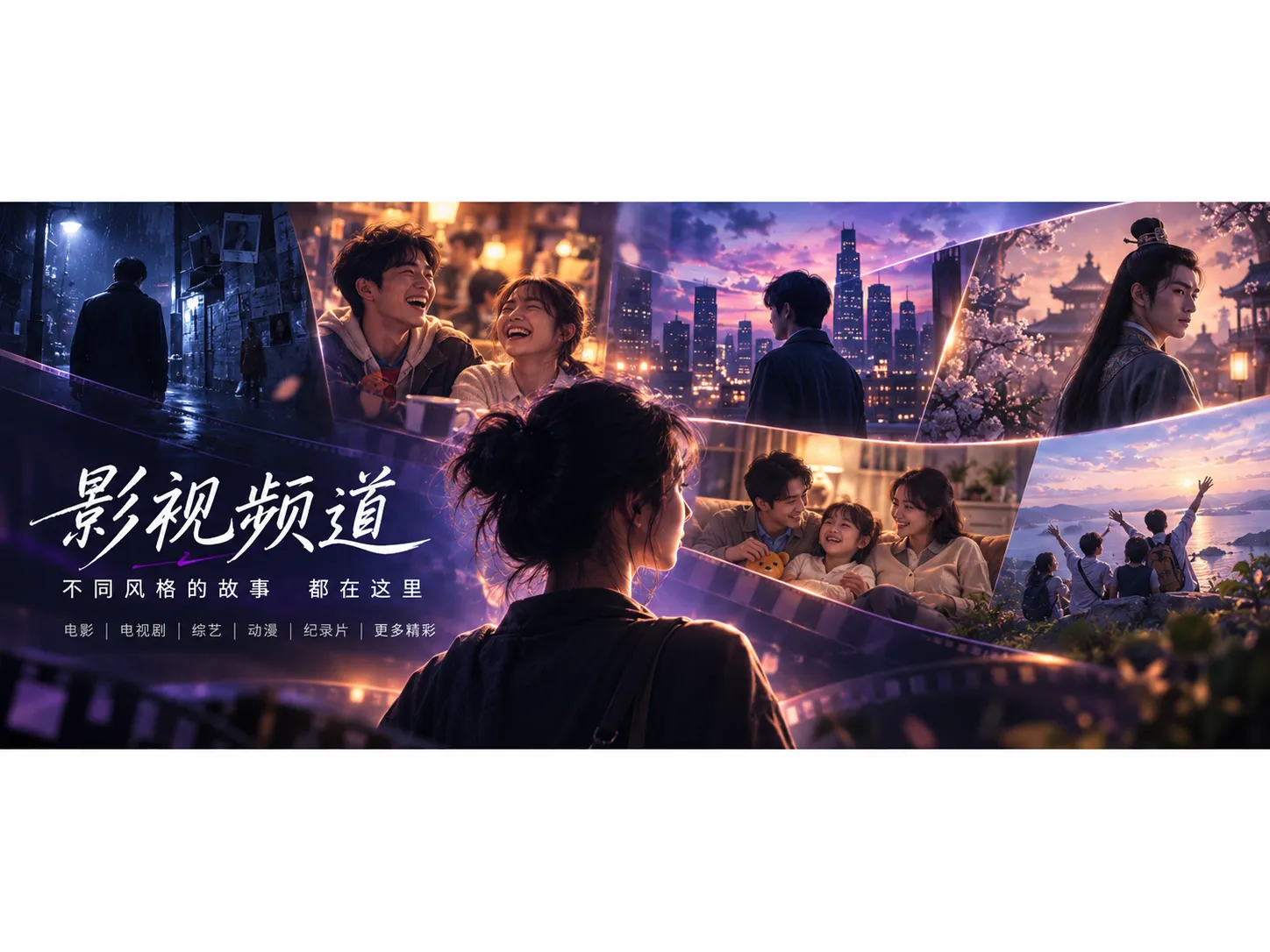 动漫小小彗星夜空冒险画面